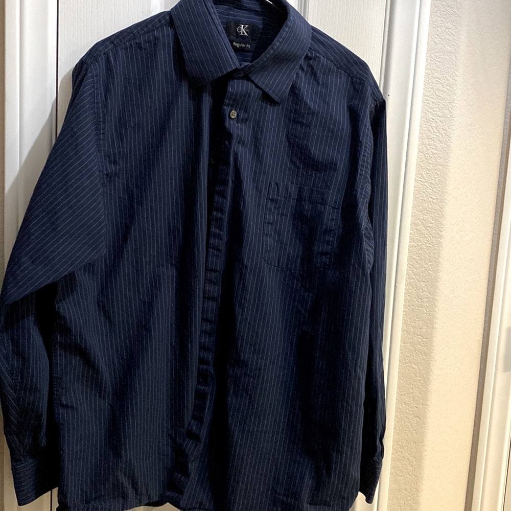Calvin Klein Mens Dress Shirt